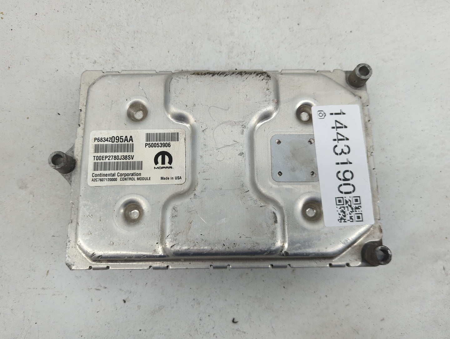 2021 Jeep Compass PCM Engine Control Computer ECU ECM PCU OEM P/N:P05188102AD 4799720, P68342095AA, P50053906, T00EP2780J38S
