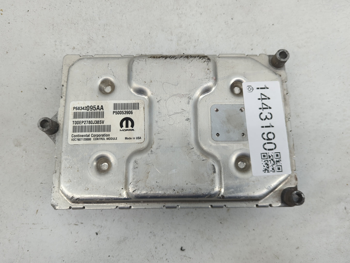 2021 Jeep Compass PCM Engine Control Computer ECU ECM PCU OEM P/N:P05188102AD 4799720, P68342095AA, P50053906, T00EP2780J38S