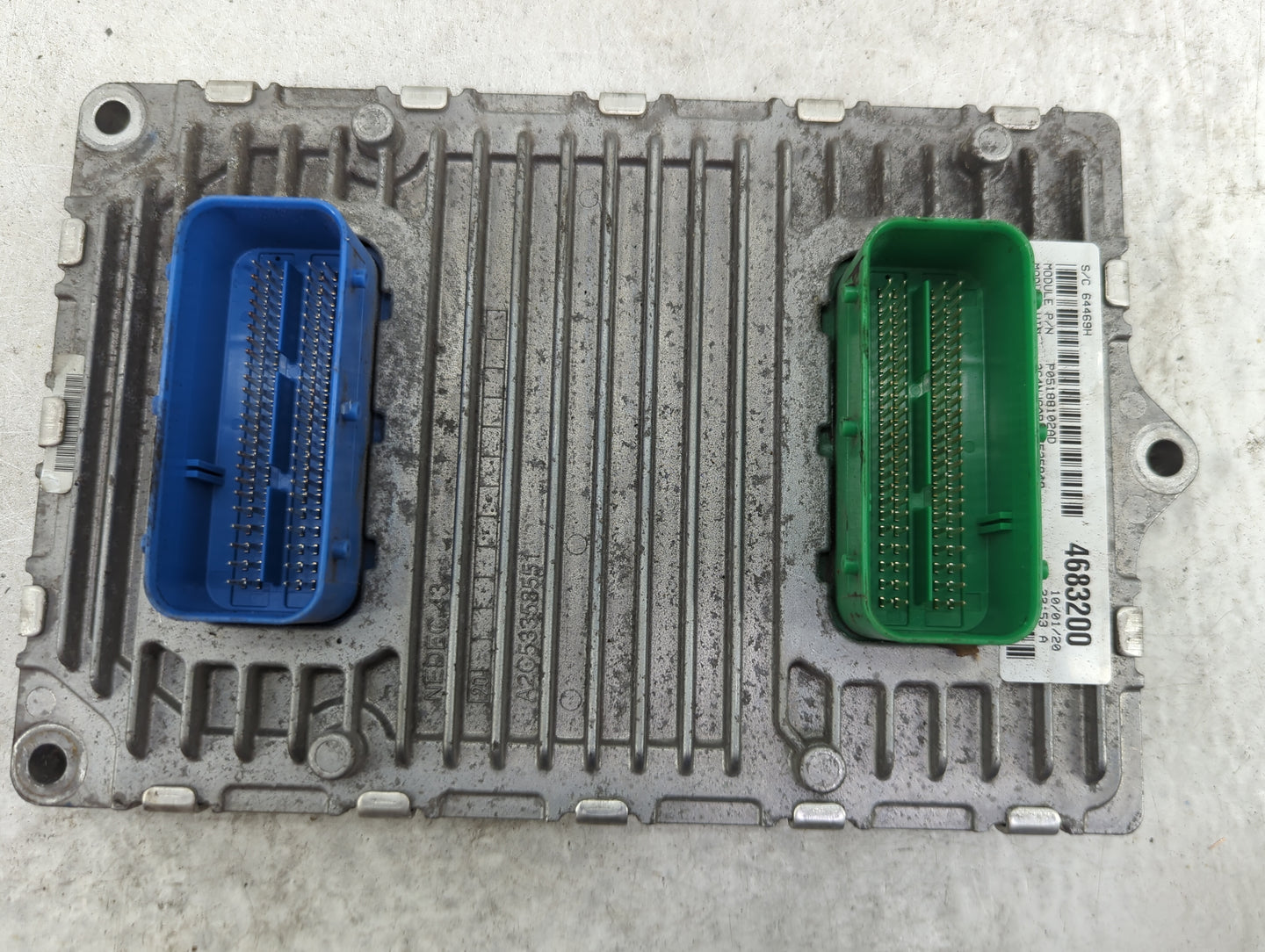 2021 Jeep Compass PCM Engine Control Computer ECU ECM PCU OEM P/N:P05188102AD P68342095AA, T00EP2590J0XVG, A2C76071200000 Fi