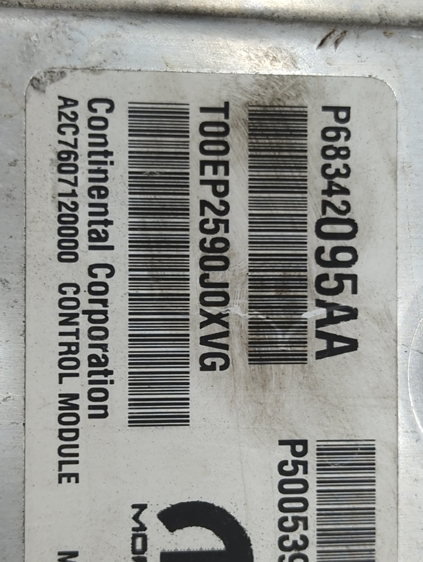 2021 Jeep Compass PCM Engine Control Computer ECU ECM PCU OEM P/N:P05188102AD P68342095AA, T00EP2590J0XVG, A2C76071200000 Fi