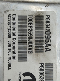 2021 Jeep Compass PCM Engine Control Computer ECU ECM PCU OEM P/N:P05188102AD P68342095AA, T00EP2590J0XVG, A2C76071200000 Fi