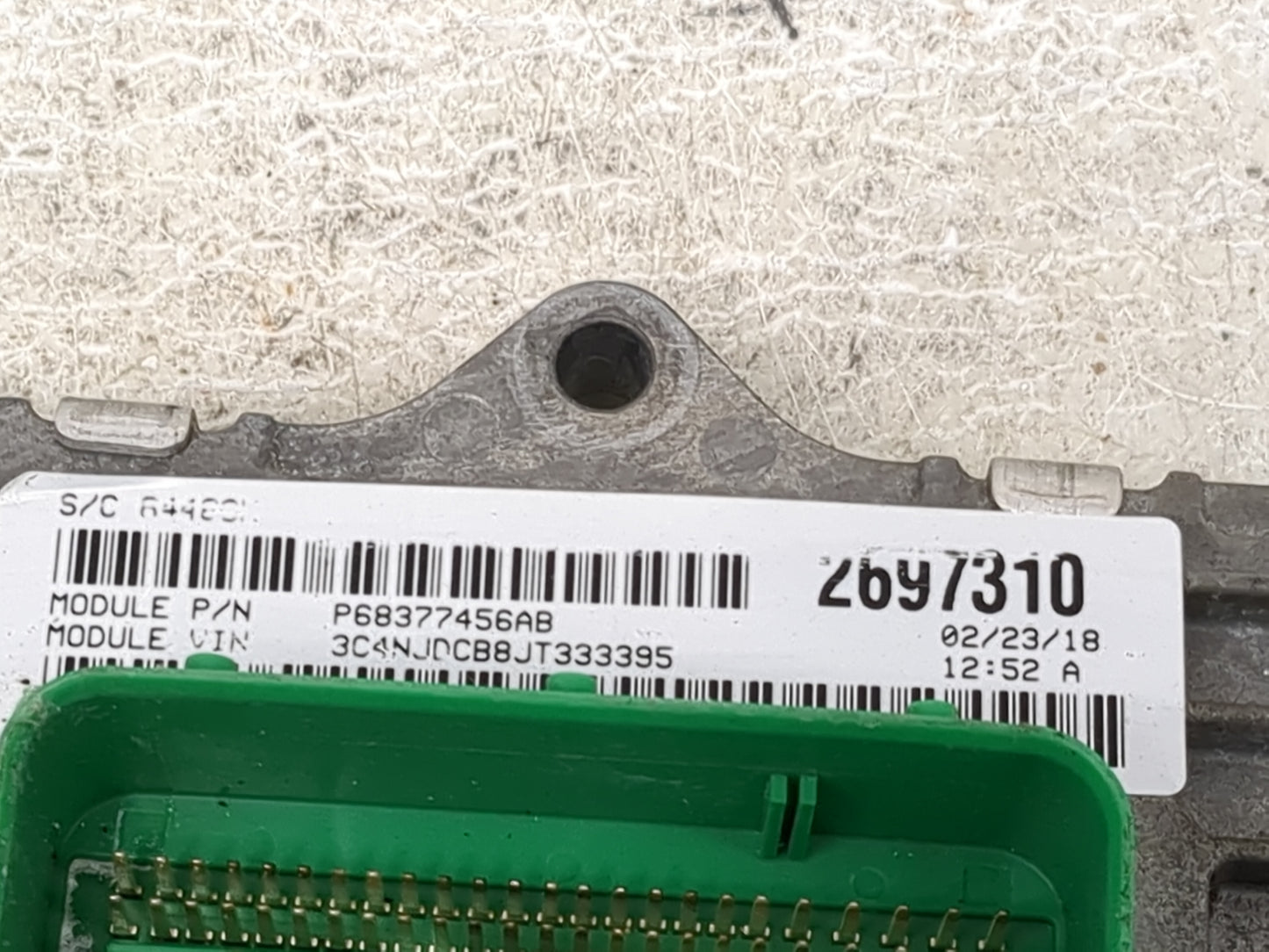 2021 Jeep Compass PCM Engine Control Computer ECU ECM PCU OEM P/N:P68342095AA P50053906, T00EP2060ITBH0, P05188101AD Fits OE