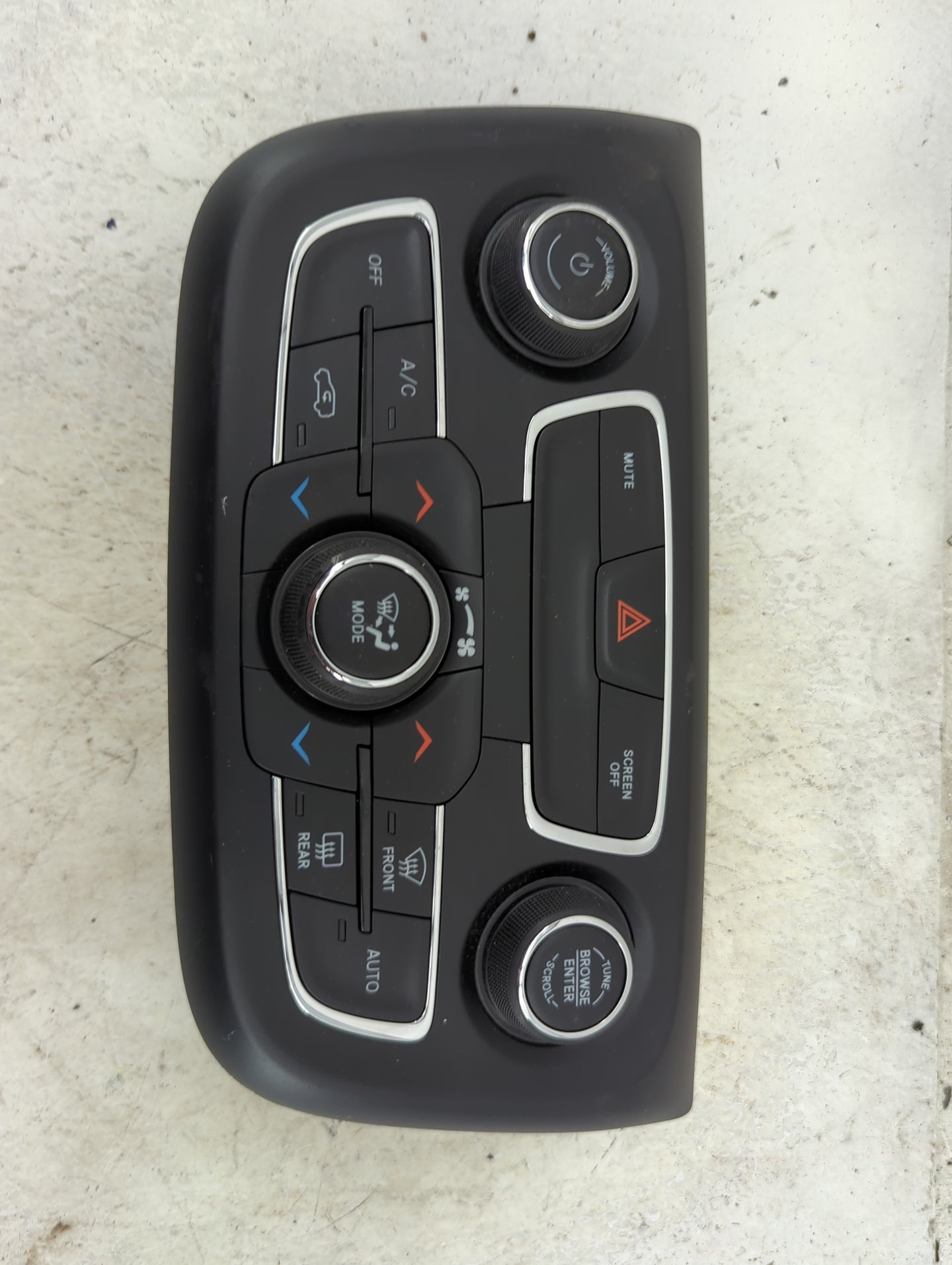 2021 Jeep Compass Climate Control Module Temperature AC/Heater Replacement P/N:P6TM13DX9AB MX237050-2933 Fits OEM Used Auto 