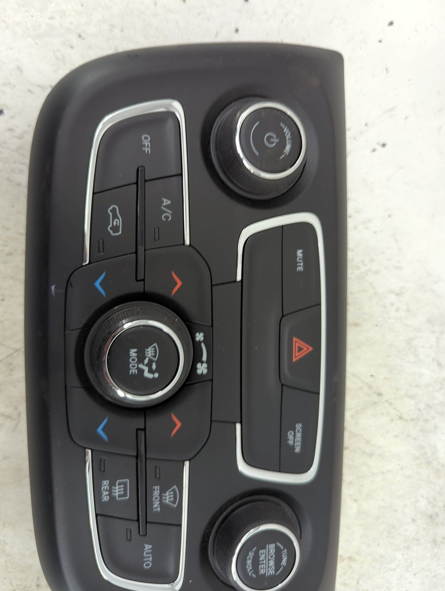 2021 Jeep Compass Climate Control Module Temperature AC/Heater Replacement P/N:P6TM13DX9AB MX237050-2933 Fits OEM Used Auto 