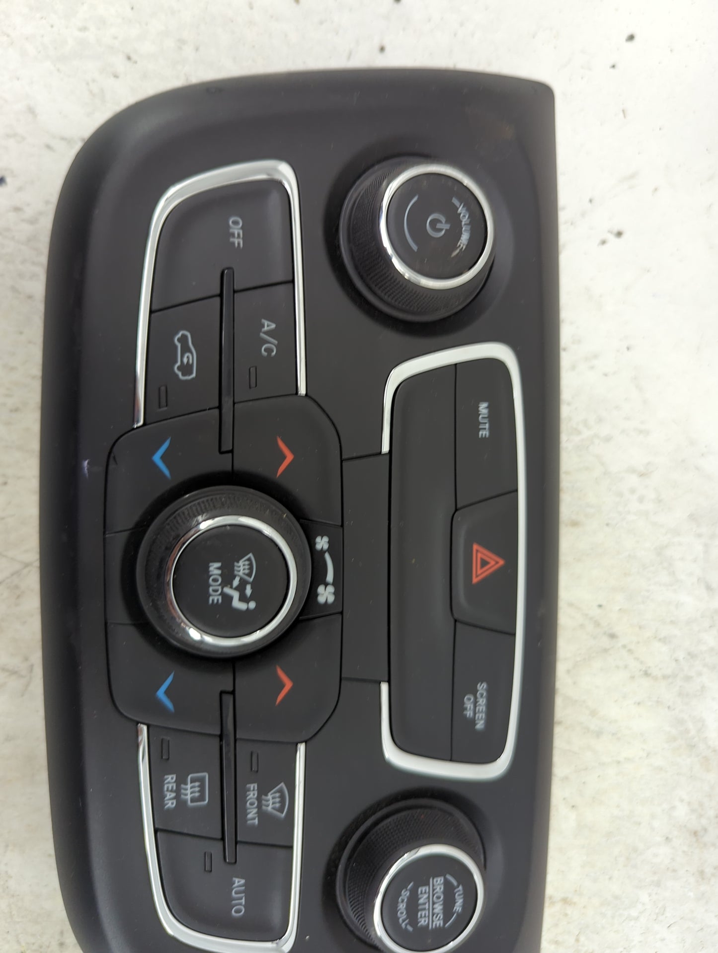 2021 Jeep Compass Climate Control Module Temperature AC/Heater Replacement P/N:P6TM13DX9AB MX237050-2933 Fits OEM Used Auto 