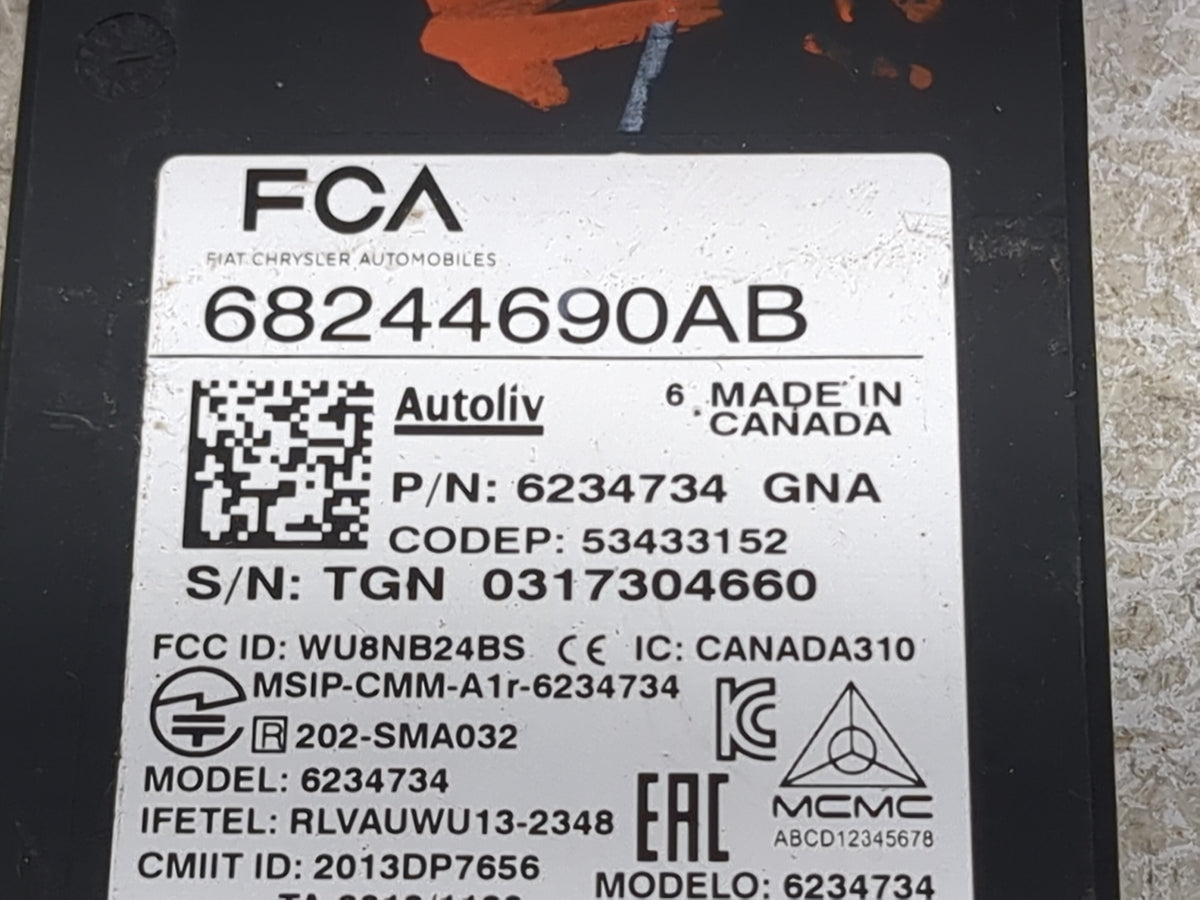 2021 Jeep Compass Driver Assist Control Module - Oemusedautoparts1.com