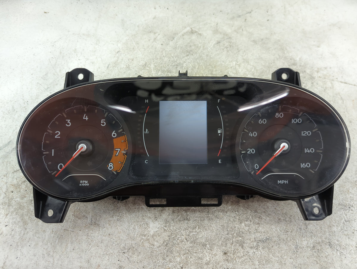 2021 Jeep Compass Instrument Cluster Speedometer Gauges P/N:5030193101O4 6RX38DX9AK Miles: Fits OEM Used Auto Parts - Oemuse