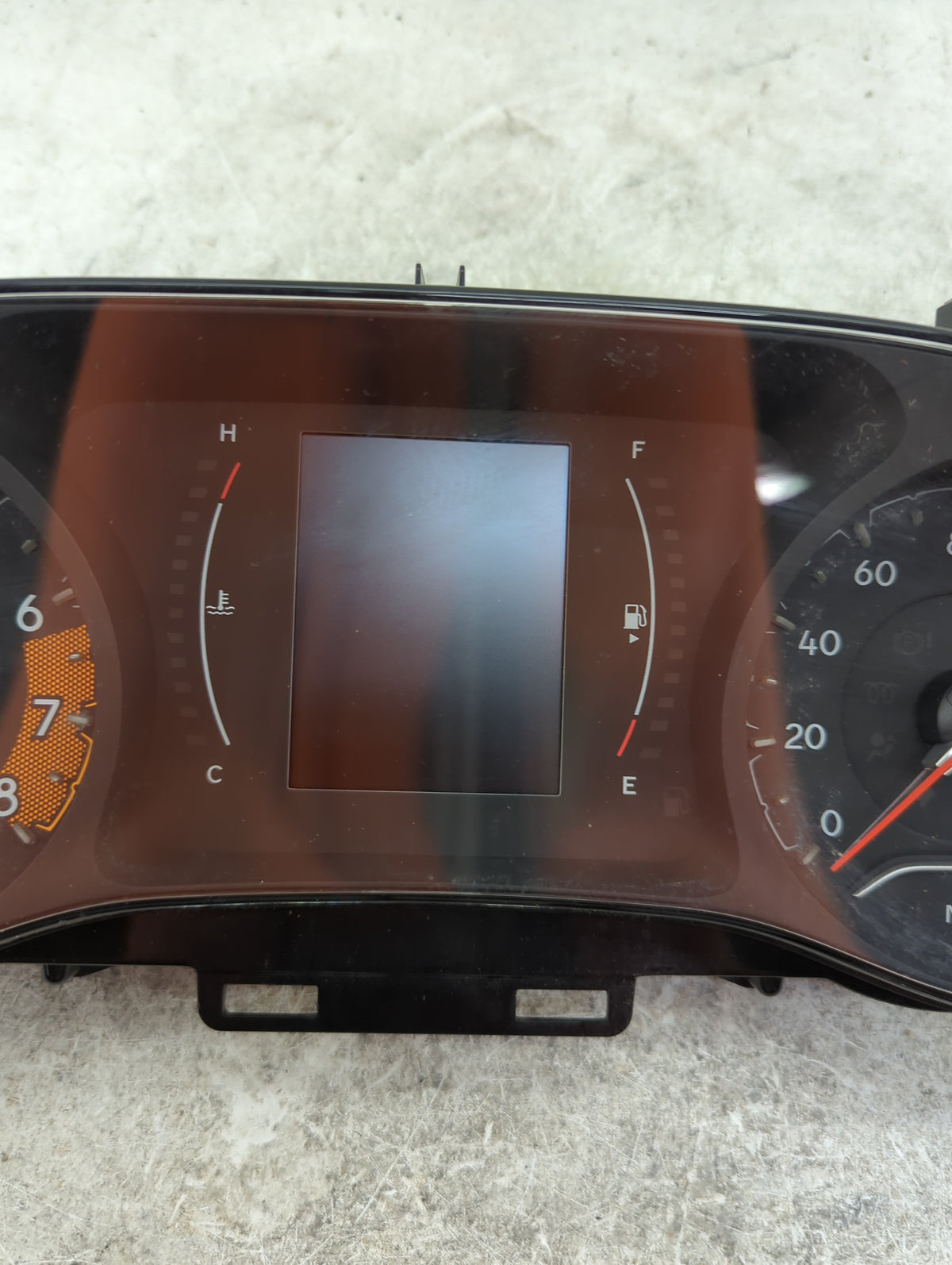 2021 Jeep Compass Instrument Cluster Speedometer Gauges P/N:5030193101O4 6RX38DX9AK Miles: Fits OEM Used Auto Parts - Oemuse