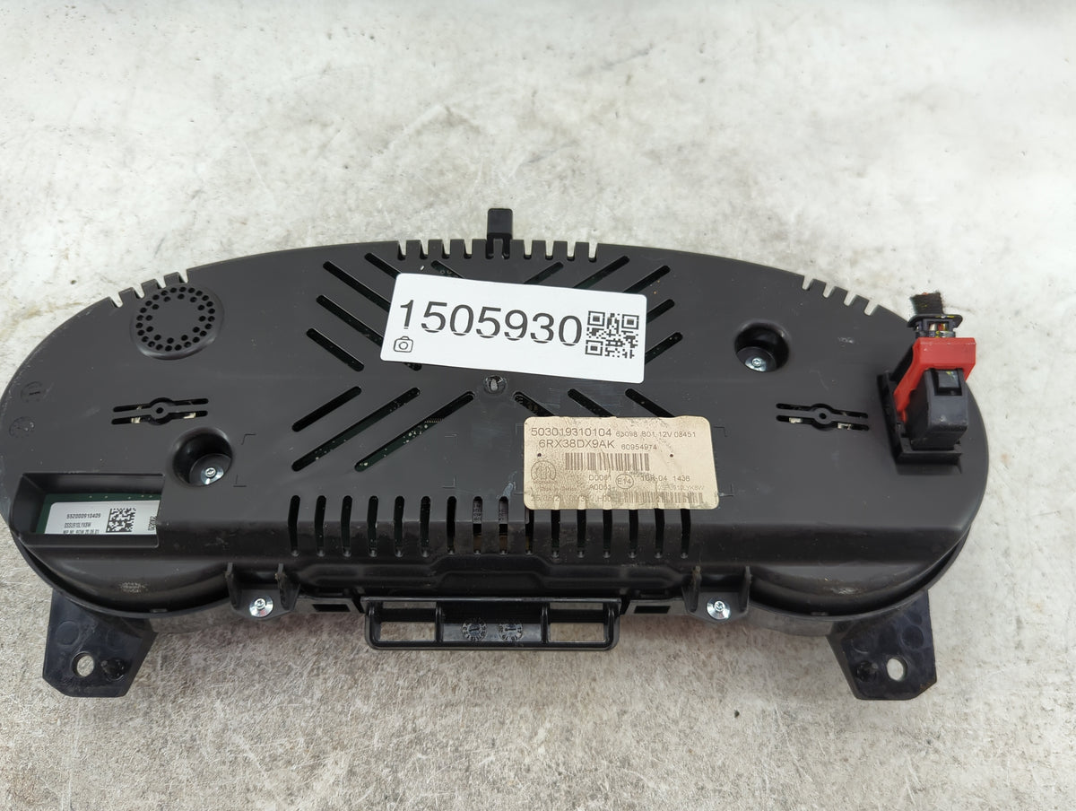2021 Jeep Compass Instrument Cluster Speedometer Gauges P/N:5030193101O4 6RX38DX9AK Miles: Fits OEM Used Auto Parts - Oemuse