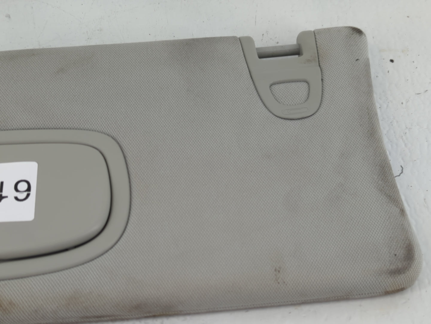 2021 Jeep Compass Sun Visor Shade Replacement Driver Left Mirror Fits OEM Used Auto Parts - Oemusedautoparts1.com