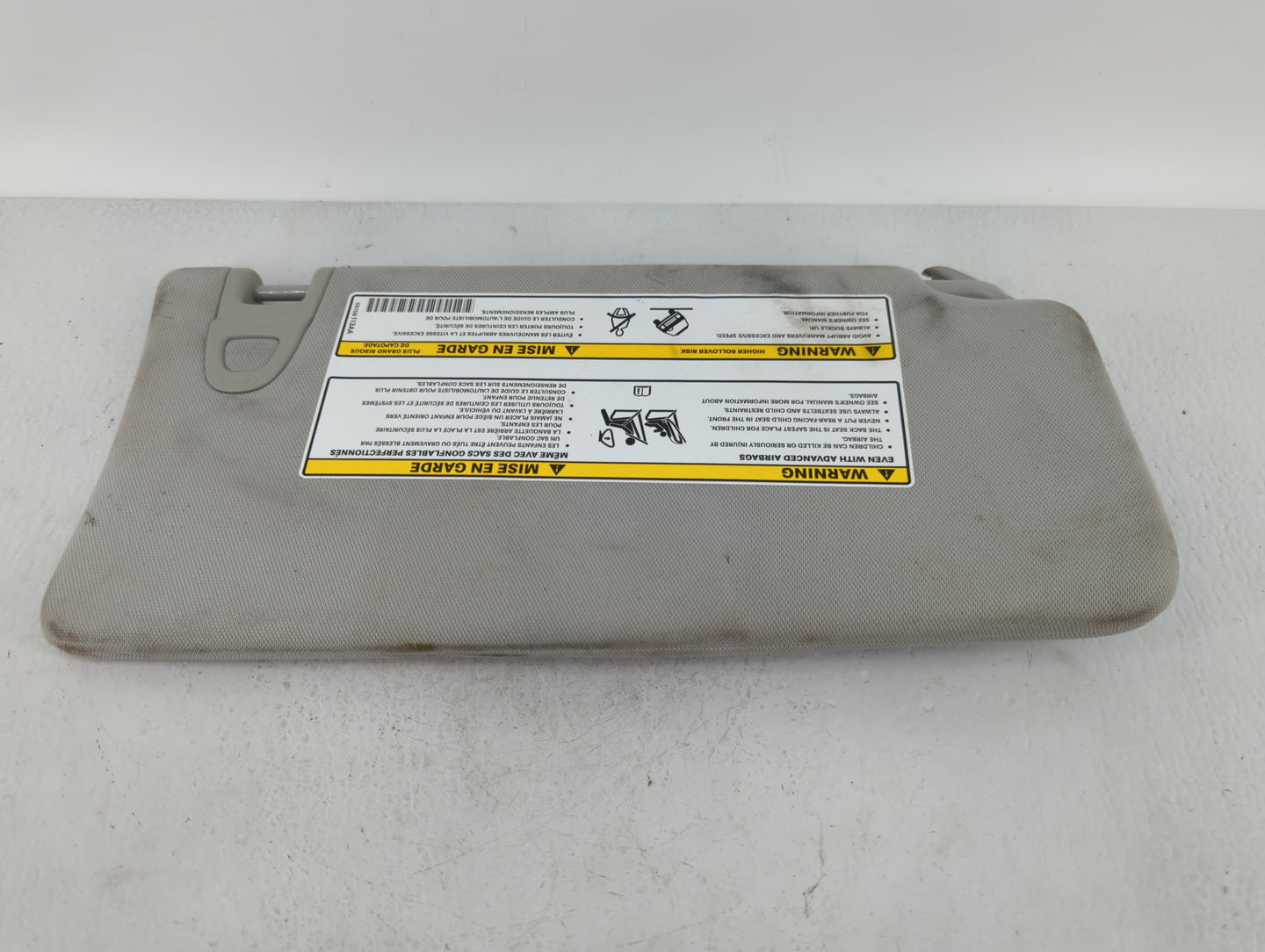 2021 Jeep Compass Sun Visor Shade Replacement Driver Left Mirror Fits OEM Used Auto Parts - Oemusedautoparts1.com