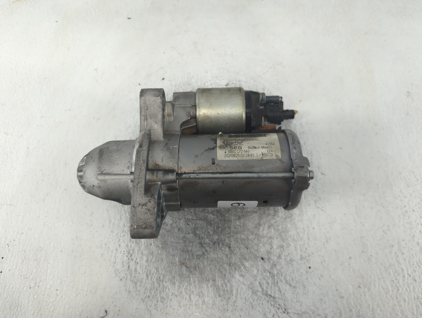 2021 Jeep Compass Car Starter Motor Solenoid OEM P/N:68084005AB Fits OEM Used Auto Parts - Oemusedautoparts1.com