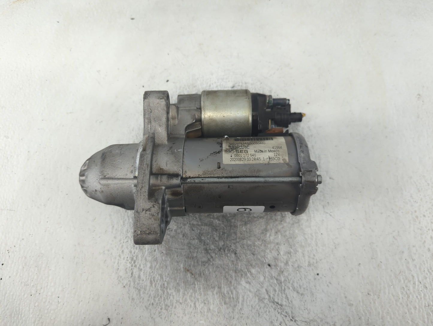 2021 Jeep Compass Car Starter Motor Solenoid OEM P/N:68084005AB Fits OEM Used Auto Parts - Oemusedautoparts1.com