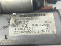 2021 Jeep Compass Car Starter Motor Solenoid OEM P/N:68084005AB Fits OEM Used Auto Parts - Oemusedautoparts1.com