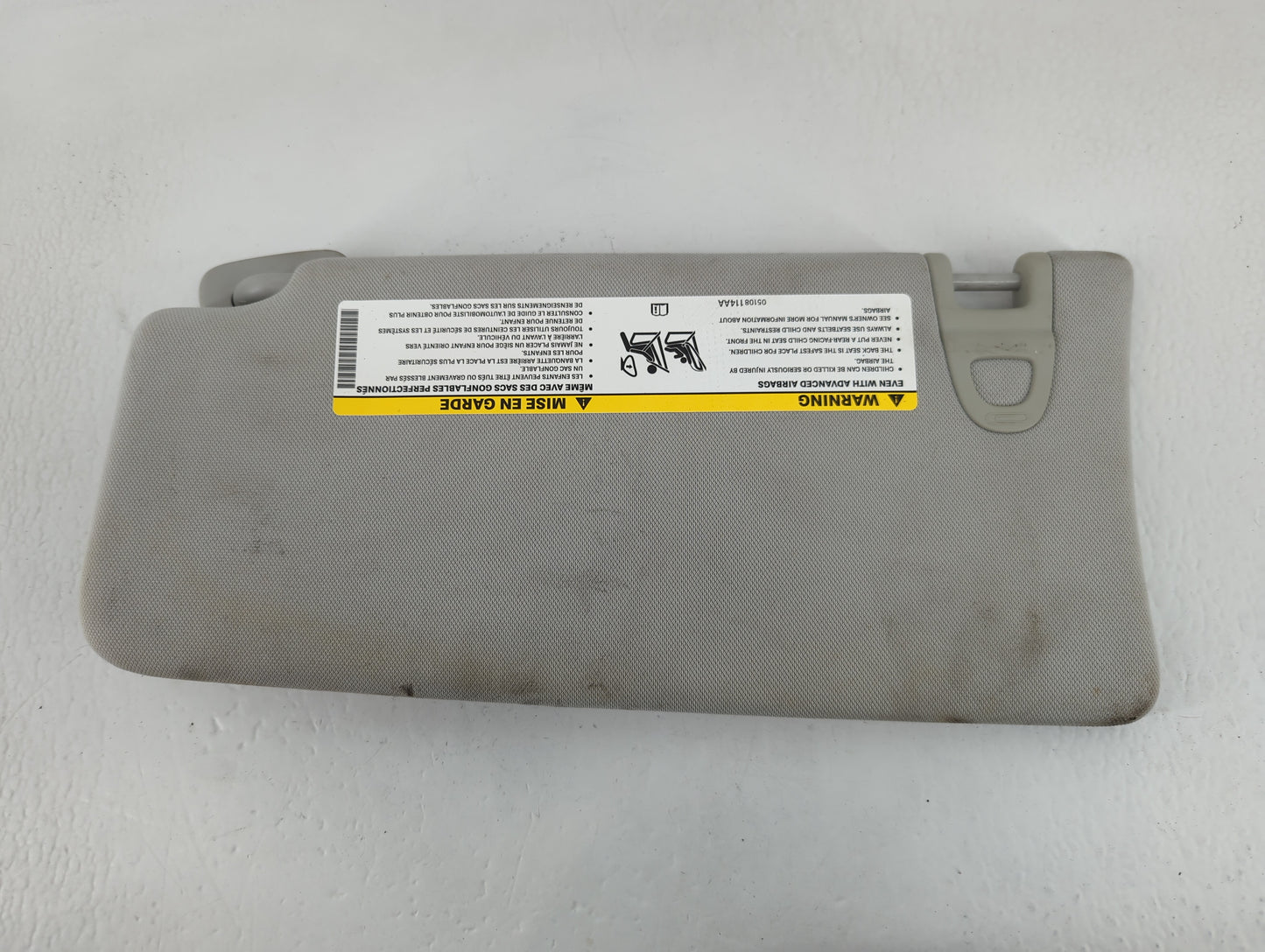 2021 Jeep Compass Sun Visor Shade Replacement Passenger Right Mirror Fits OEM Used Auto Parts - Oemusedautoparts1.com