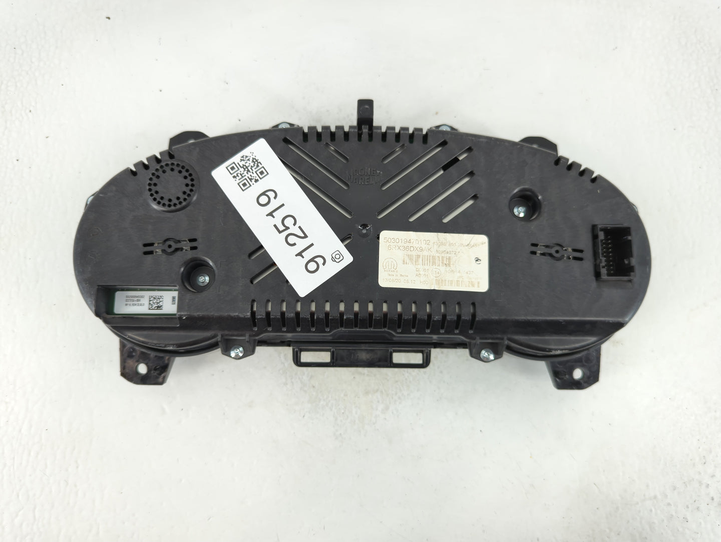 2021 Jeep Compass Instrument Cluster Speedometer Gauges P/N:6RX36DX9AK Fits OEM Used Auto Parts - Oemusedautoparts1.com