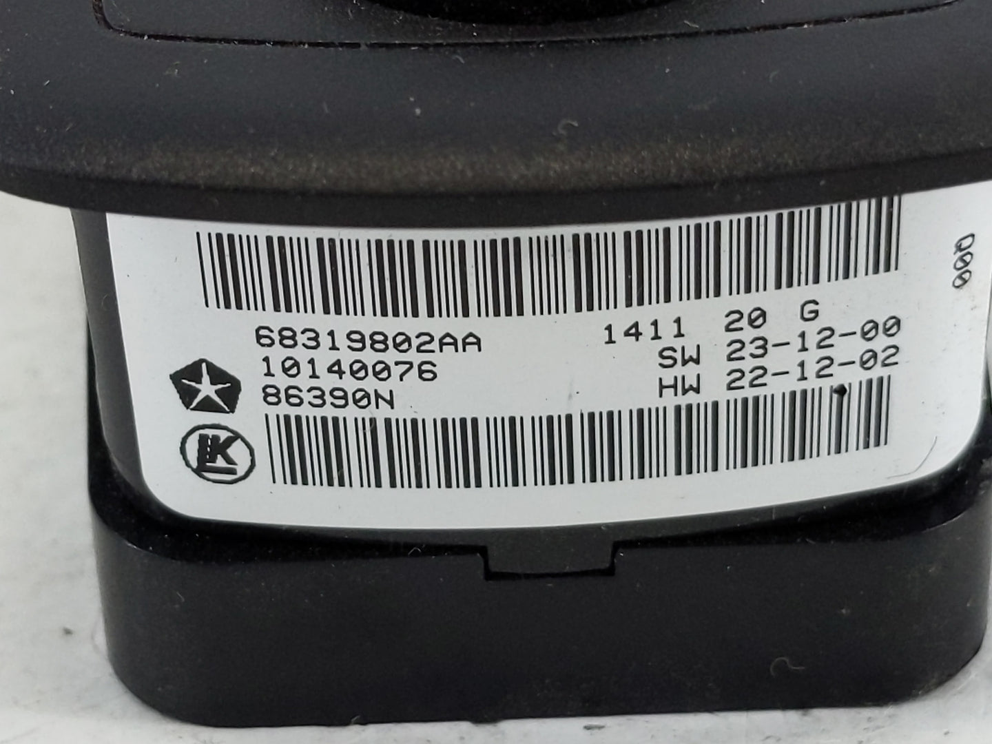 2016-2022 Jeep Grand Cherokee Master Power Window Switch Replacement Driver Side Left P/N:68319802AA Fits OEM Used Auto Part