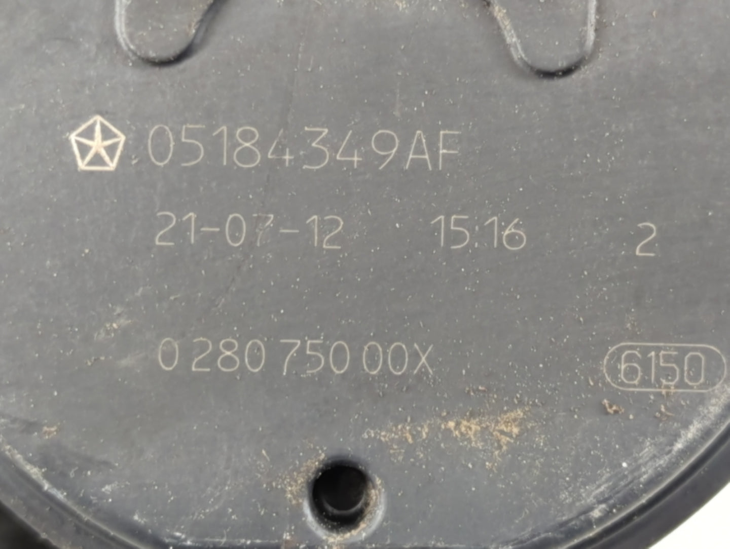 2011-2022 Jeep Grand Cherokee Throttle Body P/N:0 280 750 00X 05184349AF Fits OEM Used Auto Parts - Oemusedautoparts1.com