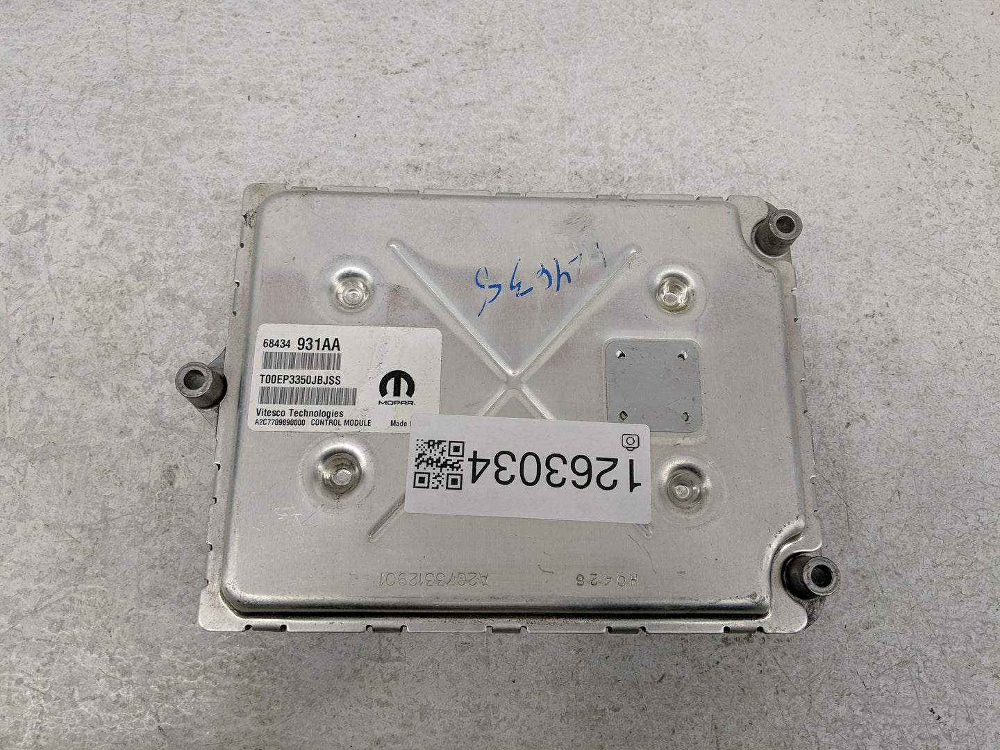 2020-2022 Jeep Grand Cherokee PCM Engine Control Computer ECU ECM PCU OEM P/N:P68504959AD 68434931AB Fits Fits 2020 2021 202