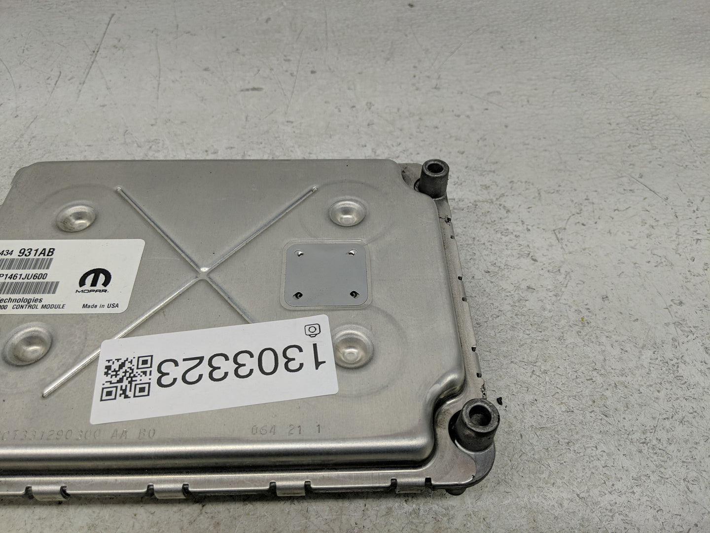 2020-2022 Jeep Grand Cherokee PCM Engine Control Computer ECU ECM PCU OEM P/N:68434931AB Fits Fits 2020 2021 2022 OEM Used A