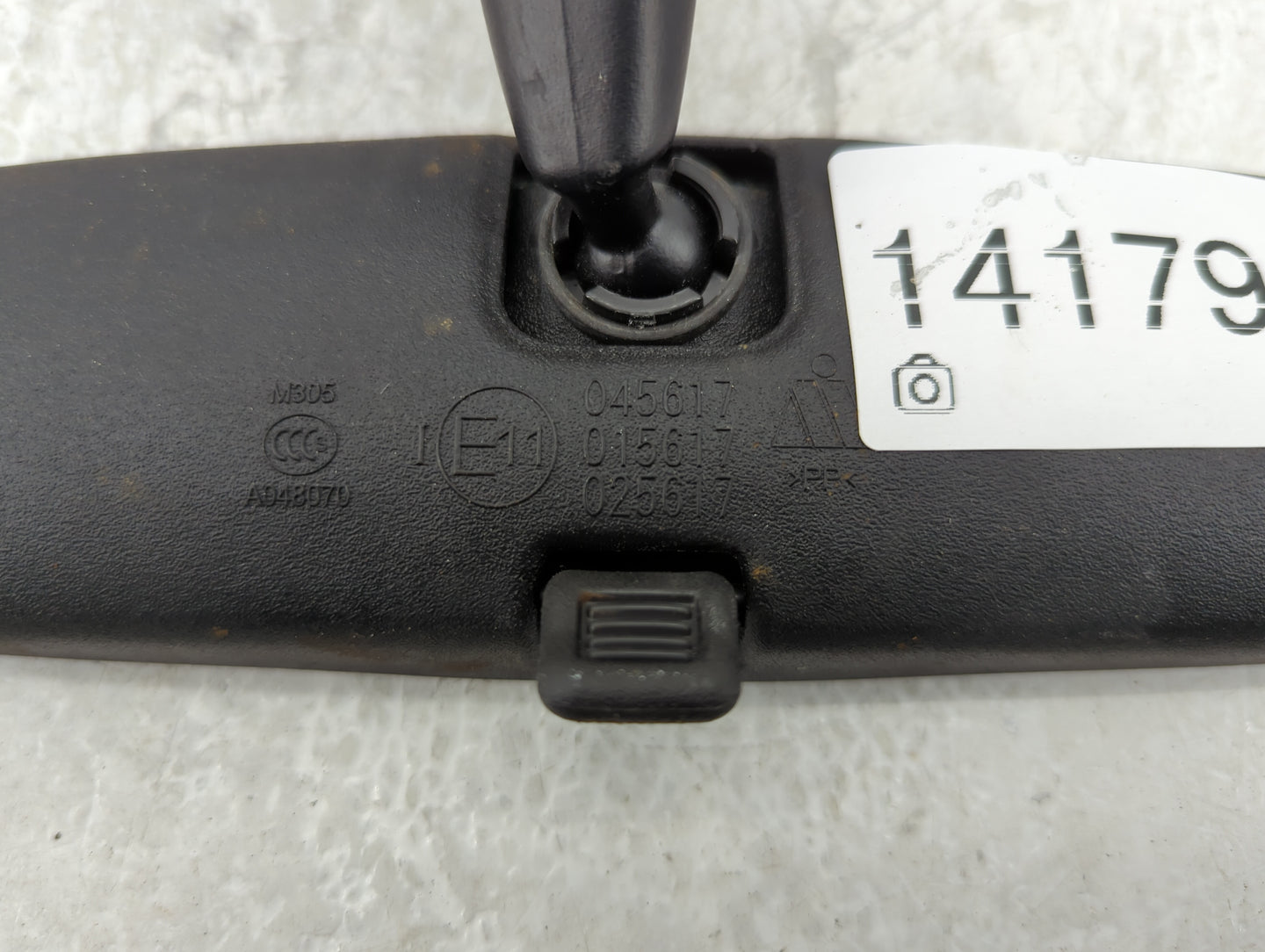 2018-2021 Jeep Grand Cherokee Interior Rear View Mirror Replacement OEM P/N:A048070 Fits Fits 2017 2018 2019 2020 2021 2022 
