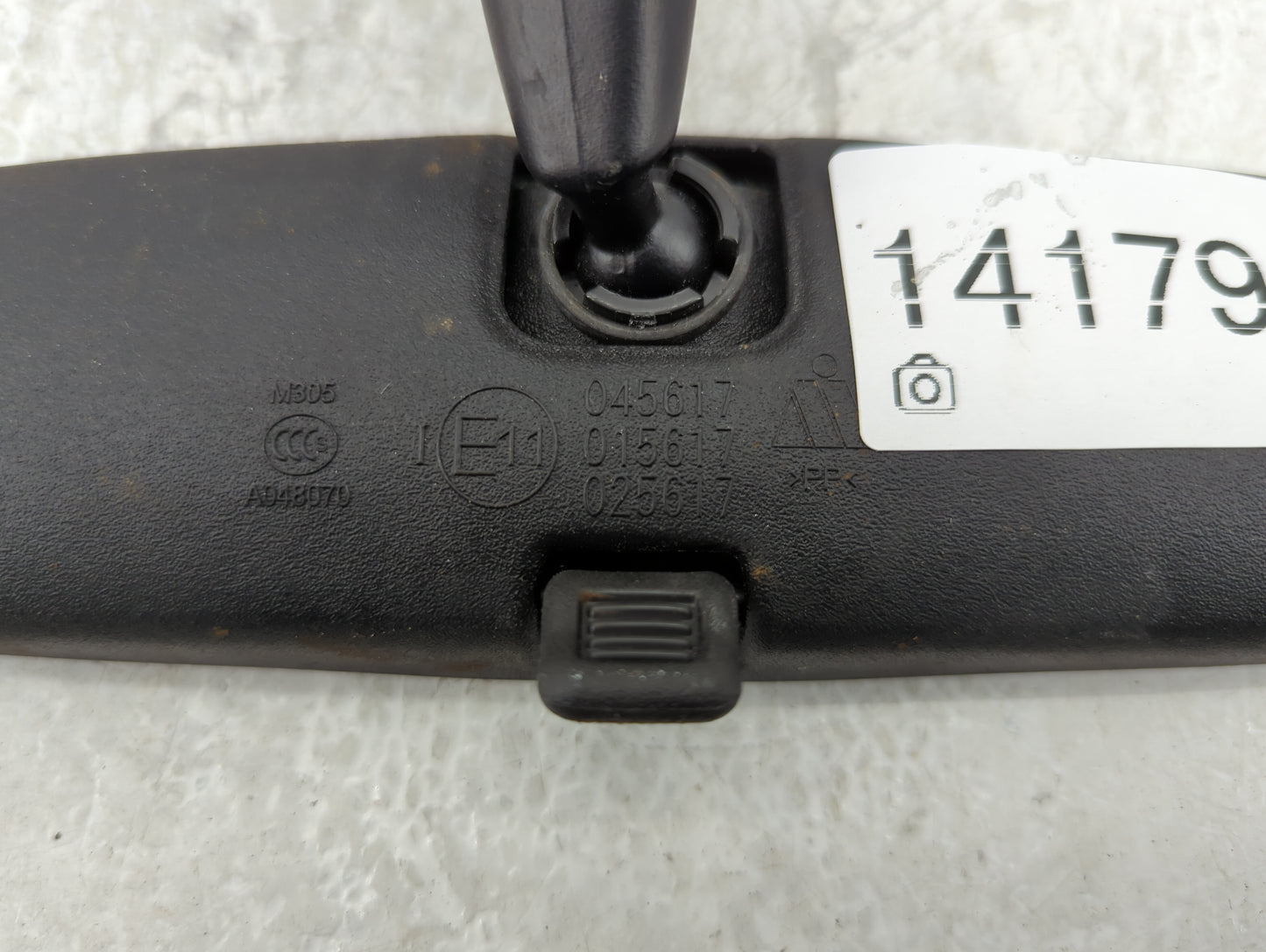 2018-2021 Jeep Grand Cherokee Interior Rear View Mirror Replacement OEM P/N:A048070 Fits Fits 2017 2018 2019 2020 2021 2022 