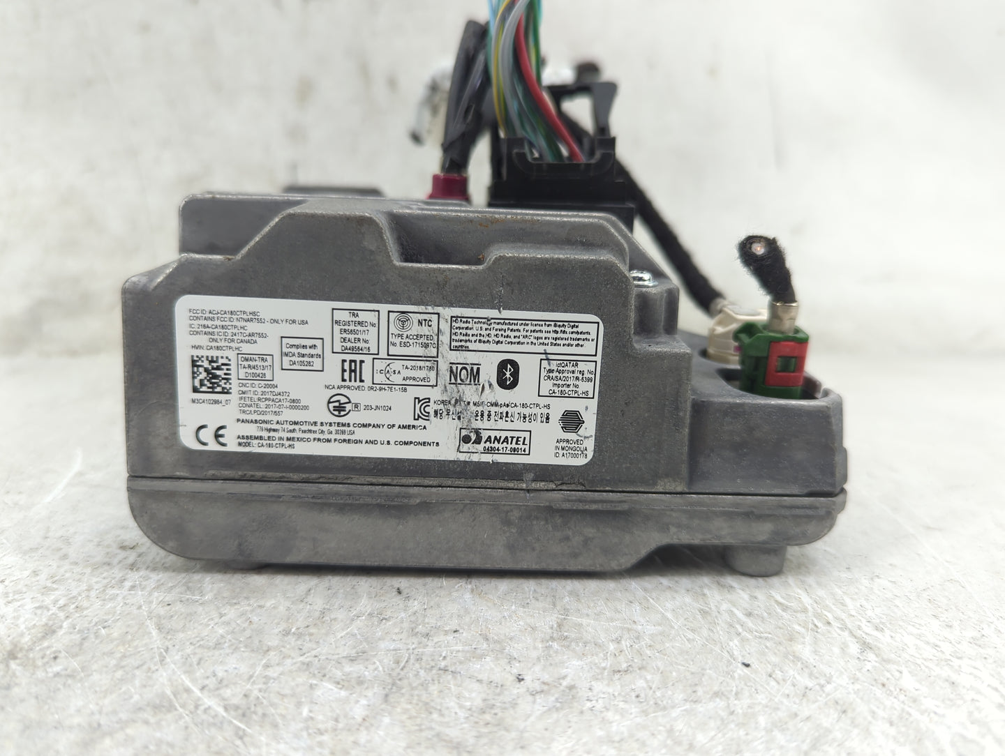 2021-2022 Jeep Grand Cherokee Radio AM FM Cd Player Receiver Replacement P/N:68520192AB P68404384AB Fits Fits 2021 2022 OEM 