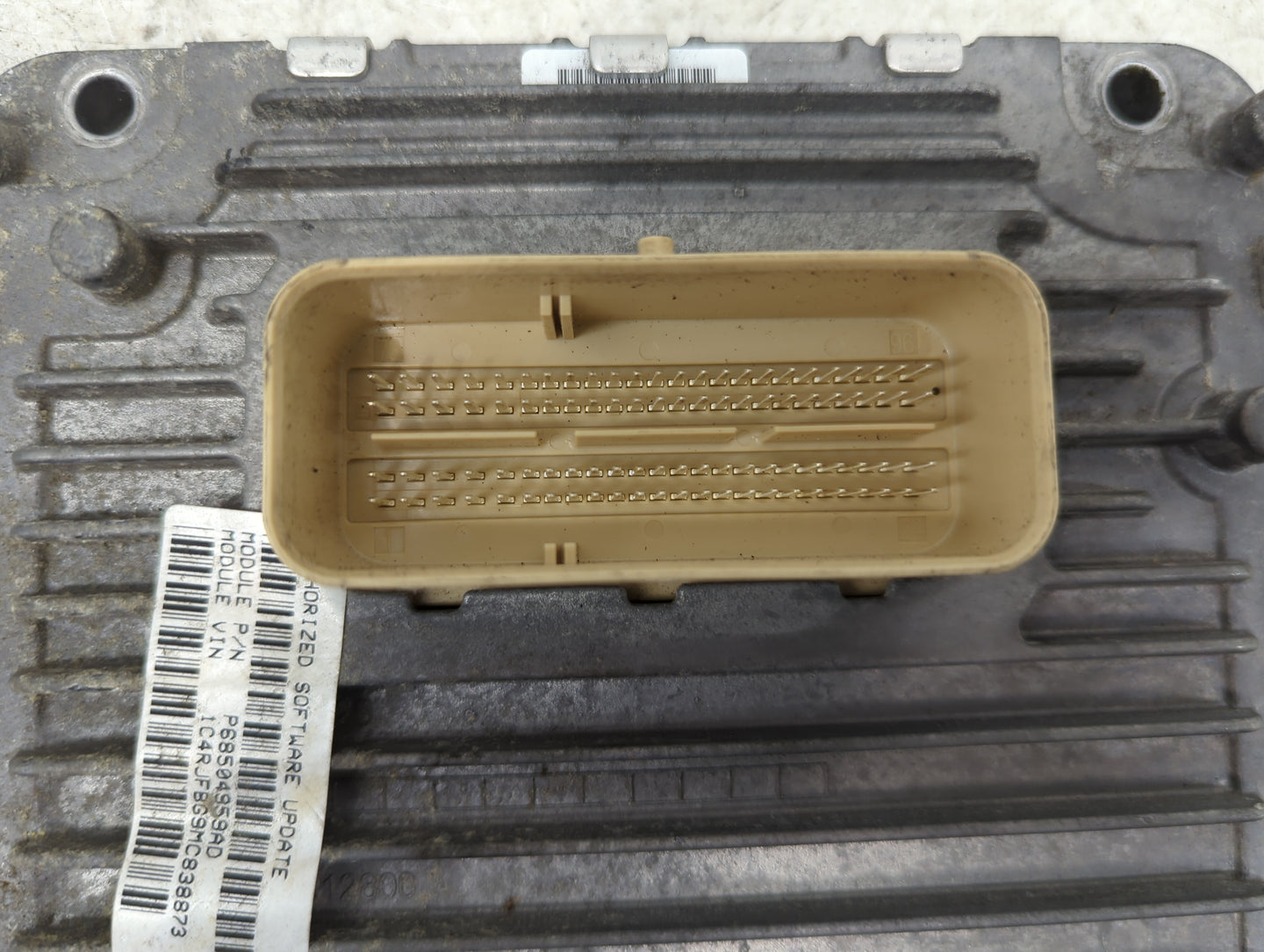 2020-2022 Jeep Grand Cherokee PCM Engine Control Computer ECU ECM PCU OEM P/N:P68504959AD 68434931AB Fits Fits 2020 2021 202