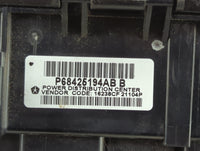 2021 Jeep Grand Cherokee Fusebox Fuse Box Panel Relay Module P/N:P68425194AB Fits OEM Used Auto Parts - Oemusedautoparts1.co