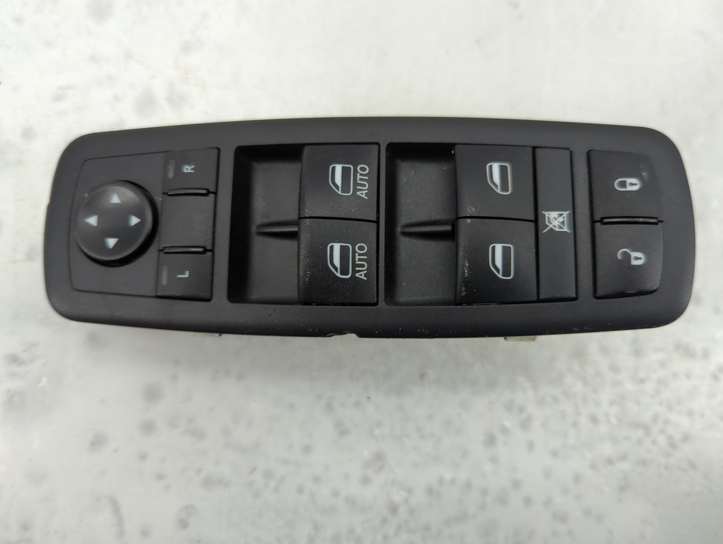 2016-2022 Jeep Grand Cherokee Master Power Window Switch Replacement Driver Side Left P/N:68319802AA 10140076 Fits OEM Used 