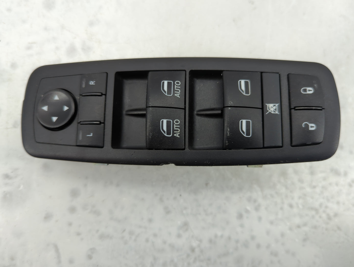 2016-2022 Jeep Grand Cherokee Master Power Window Switch Replacement Driver Side Left P/N:68319802AA 10140076 Fits OEM Used 
