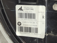 2021 Jeep Grand Cherokee Tail Light Assembly Passenger Right OEM P/N:P68471328AA F00HTC413800 Fits OEM Used Auto Parts - Oem
