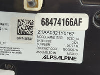 2021-2022 Jeep Grand Cherokee Climate Control Module Temperature AC/Heater Replacement P/N:68474166AF Fits Fits 2021 2022 OE