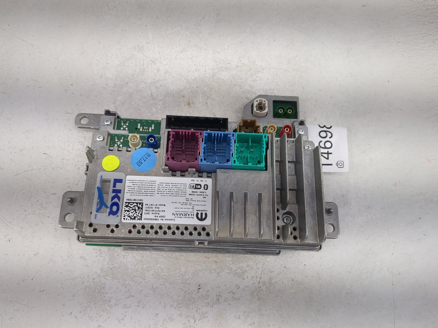 2021 Jeep Grand Cherokee Radio Speaker Amplifier - Oemusedautoparts1.com