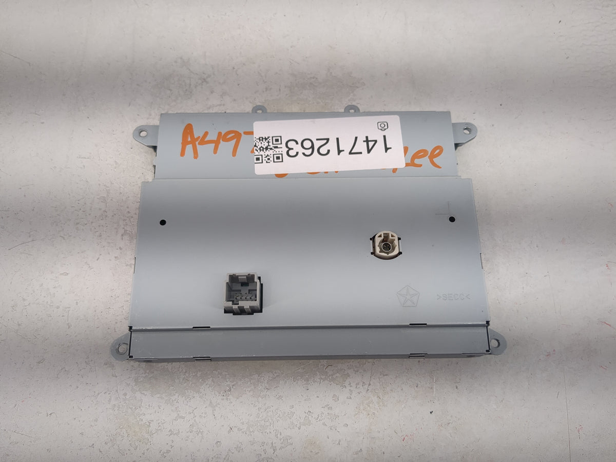 2021 Jeep Grand Cherokee Information Radio Display Screen - Oemusedautoparts1.com