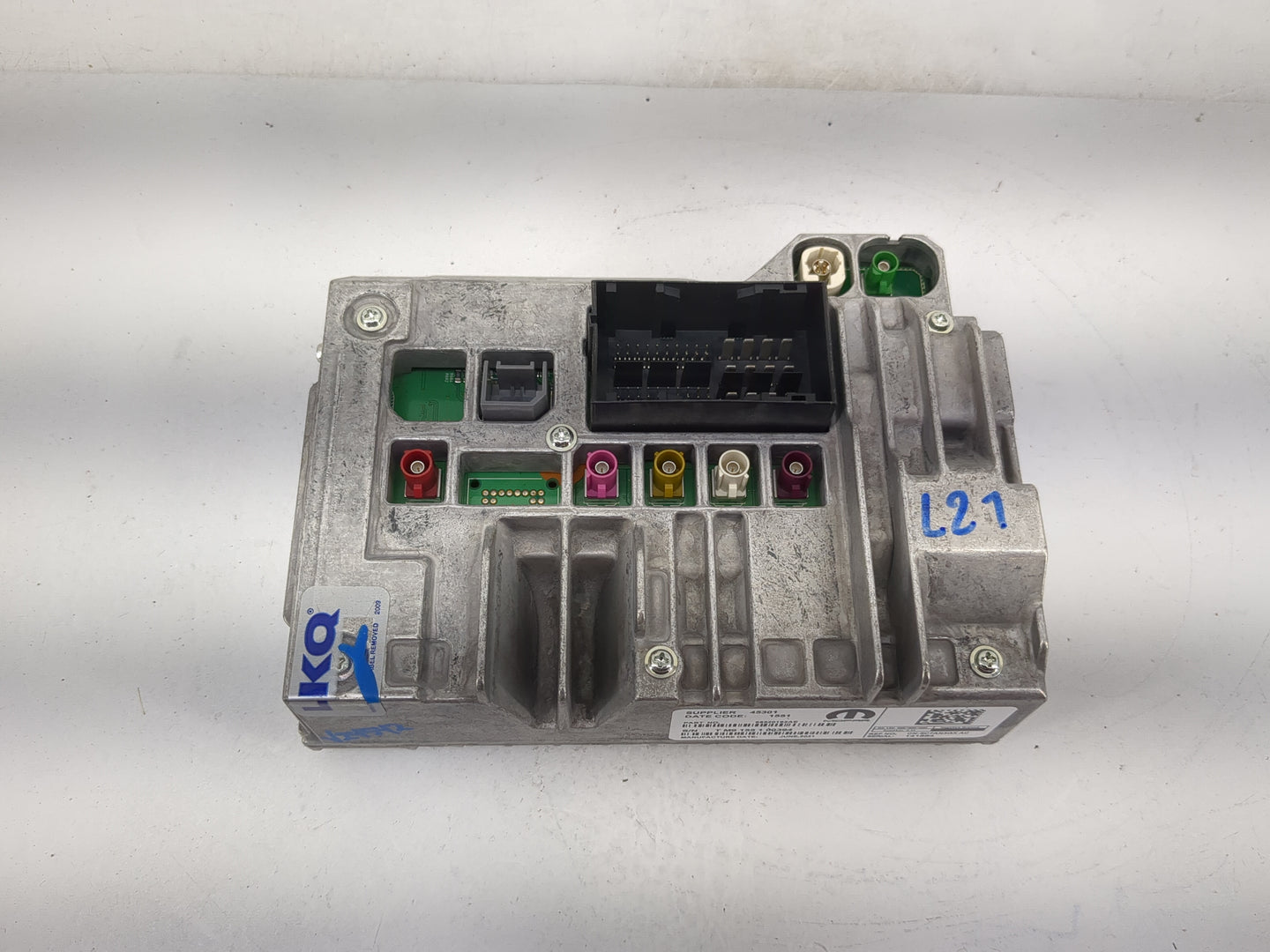 2021-2022 Jeep Grand Cherokee Radio AM FM Cd Player Receiver Replacement P/N:68520192AE CA-185-CTPL-HS Fits Fits 2021 2022 O