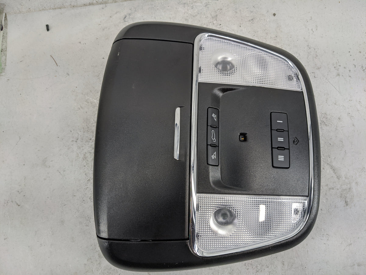 2021 Jeep Grand Cherokee Overhead Roof Console Black - Oemusedautoparts1.com