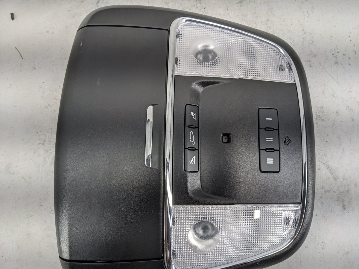 2021 Jeep Grand Cherokee Overhead Roof Console Black - Oemusedautoparts1.com