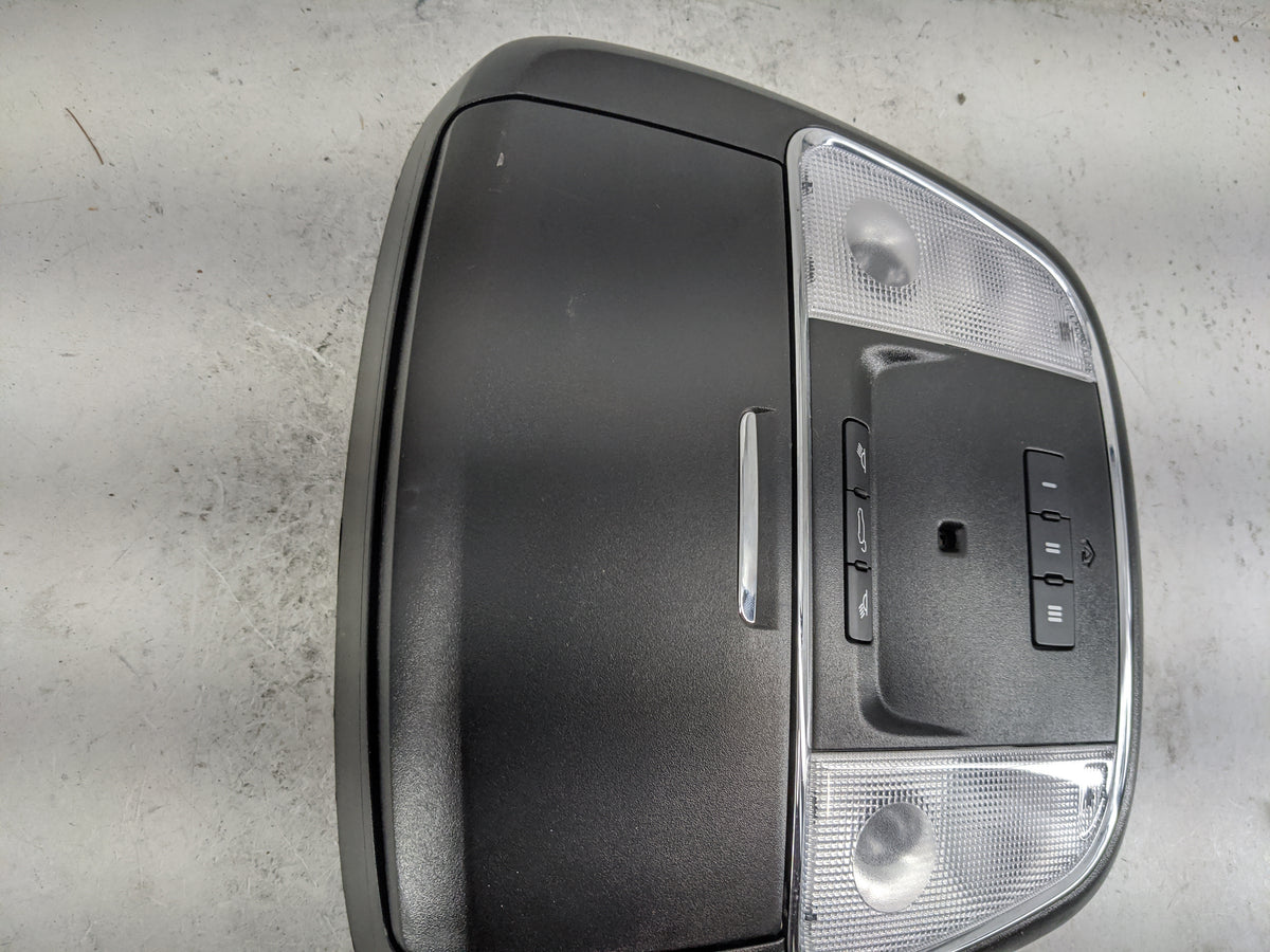 2021 Jeep Grand Cherokee Overhead Roof Console Black - Oemusedautoparts1.com