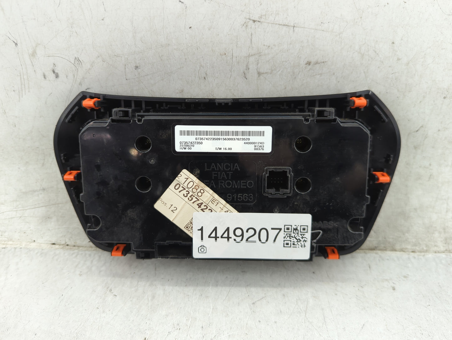2021-2022 Jeep Renegade Climate Control Module Temperature AC/Heater Replacement P/N:07357422350 440000124D Fits Fits 2021 2