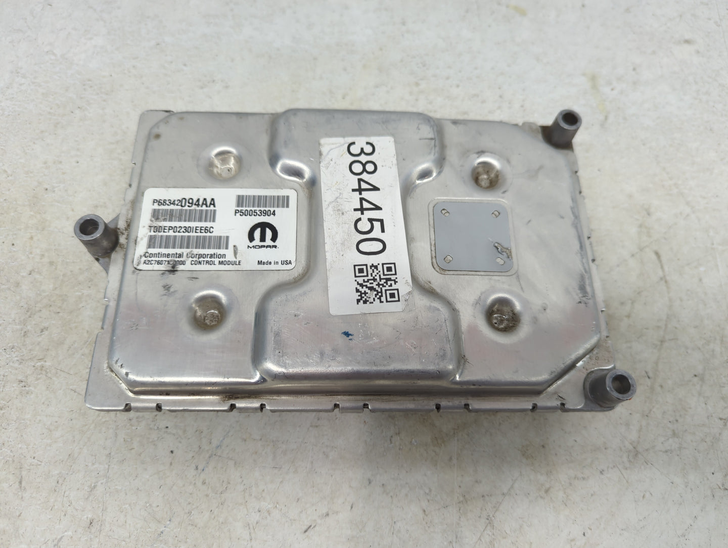 2018-2021 Jeep Renegade PCM Engine Control Computer ECU ECM PCU OEM P/N:P68342094AA Fits Fits 2018 2019 2020 2021 OEM Used A