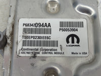 2018-2021 Jeep Renegade PCM Engine Control Computer ECU ECM PCU OEM P/N:P68342094AA Fits Fits 2018 2019 2020 2021 OEM Used A