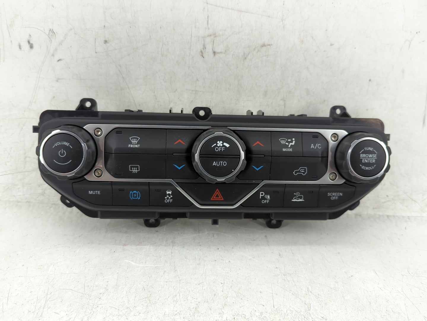2019-2022 Jeep Wrangler Climate Control Module Temperature AC/Heater Replacement P/N:P6SX96DX9AD Fits Fits 2019 2020 2021 20