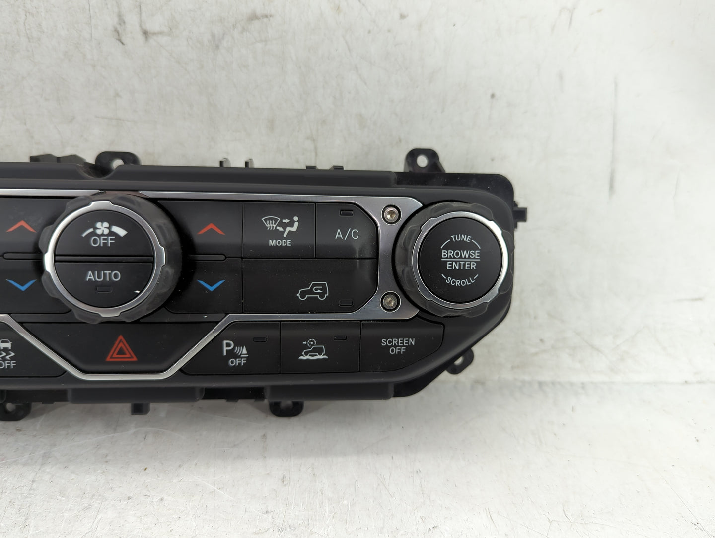 2019-2022 Jeep Wrangler Climate Control Module Temperature AC/Heater Replacement P/N:P6SX96DX9AD Fits Fits 2019 2020 2021 20
