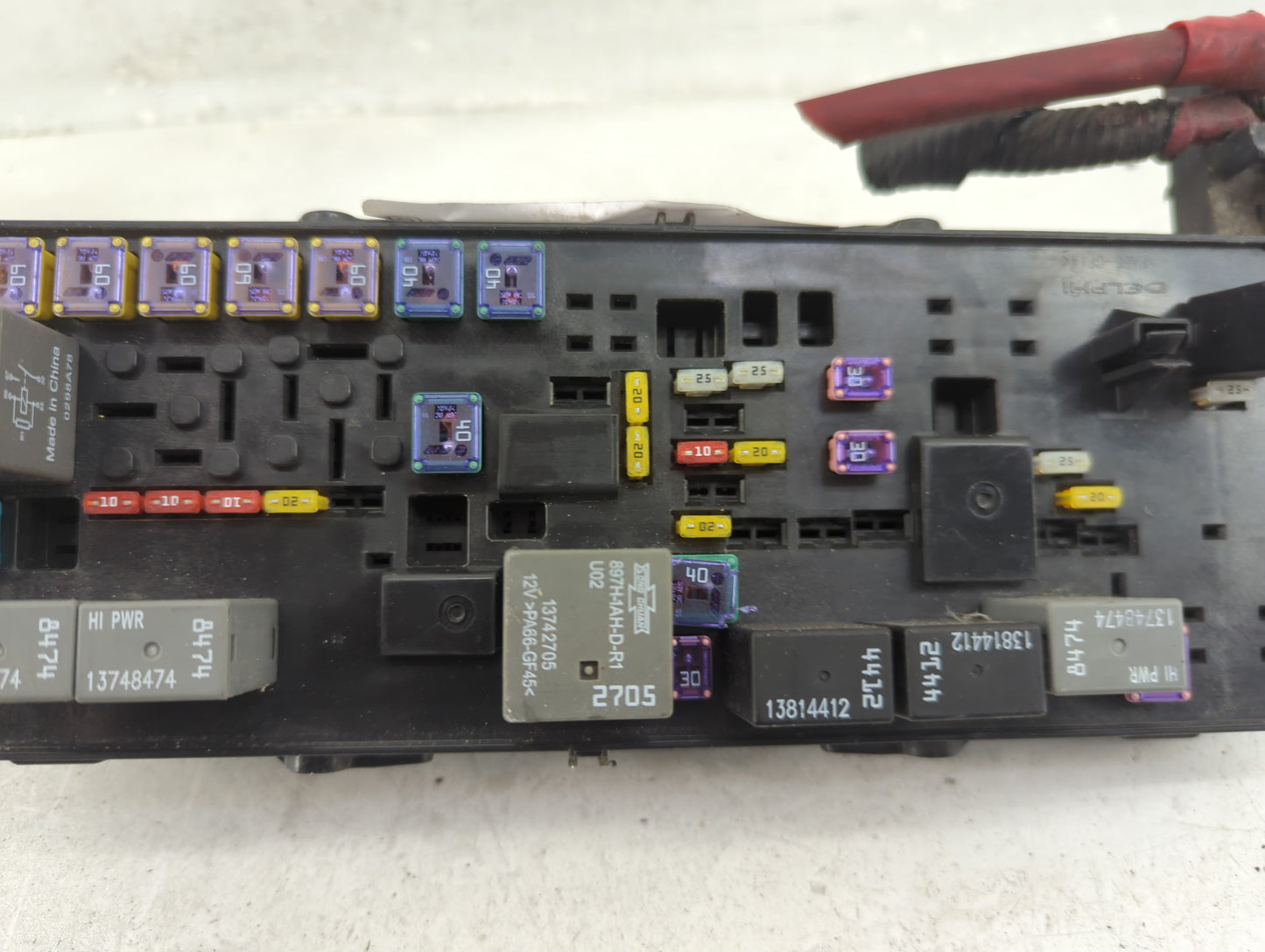2021 Jeep Wrangler Fusebox Fuse Box Panel Relay Module P/N:13742703 13748474, 13742705, 89744AH-D-R1, 13814412, 13746475 Fit