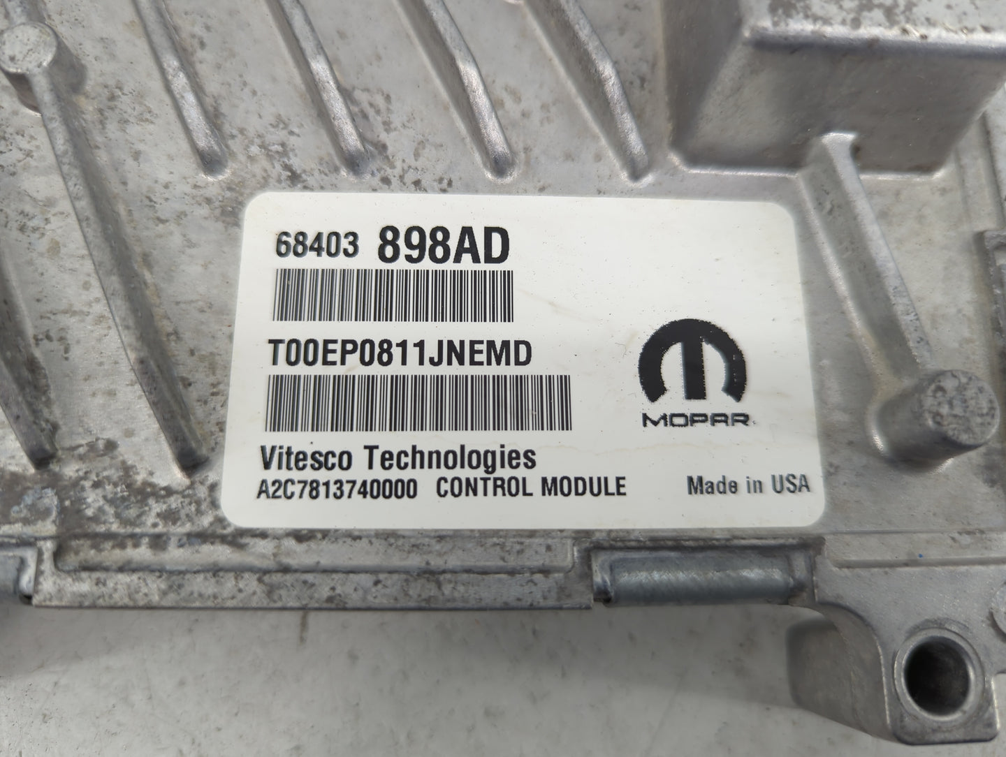 2021 Jeep Wrangler PCM Engine Control Computer ECU ECM PCU OEM P/N:P68477593AL 68403898AD, A2C7813740000 Fits OEM Used Auto 