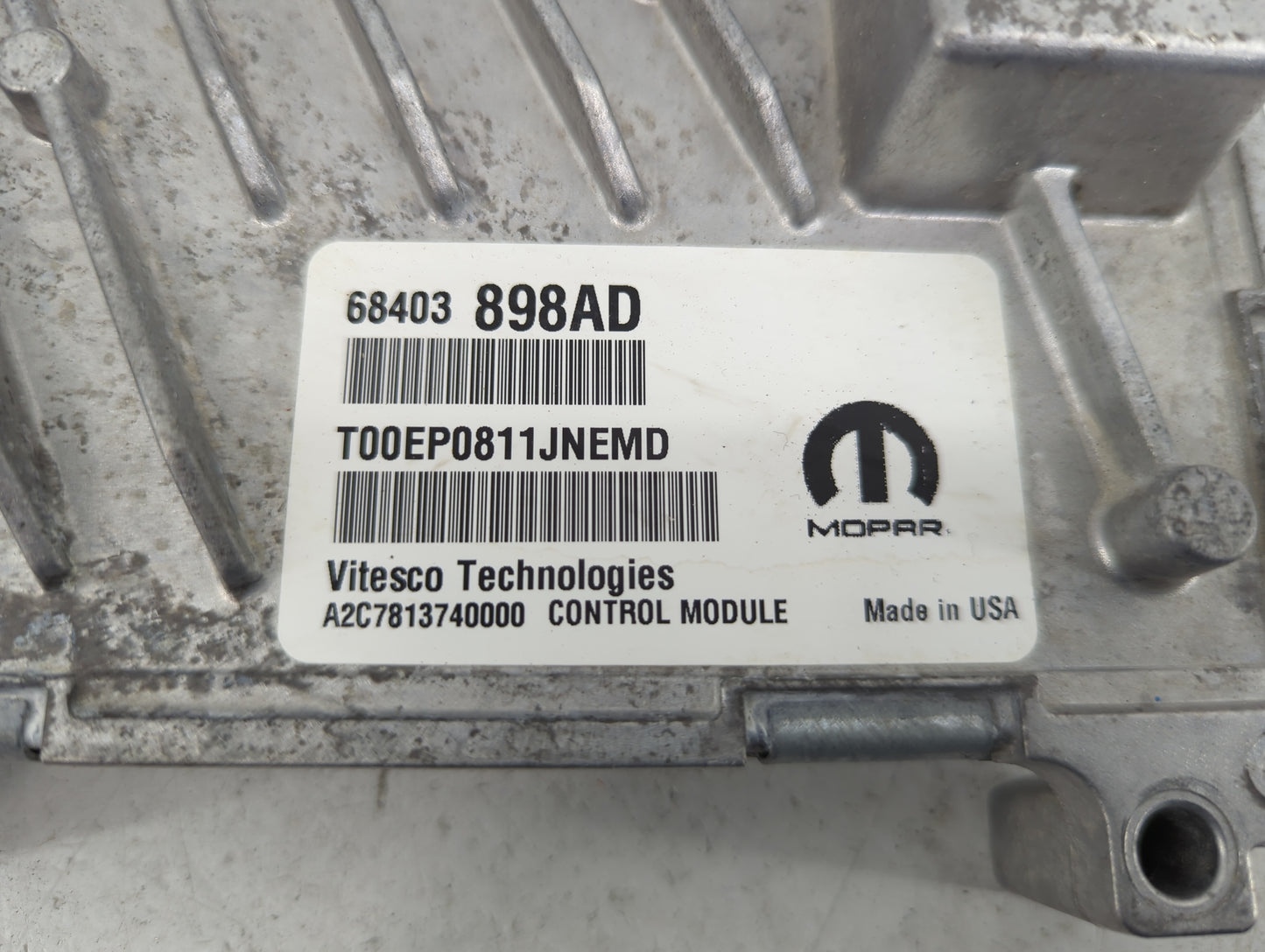 2021 Jeep Wrangler PCM Engine Control Computer ECU ECM PCU OEM P/N:P68477593AL 68403898AD, A2C7813740000 Fits OEM Used Auto 