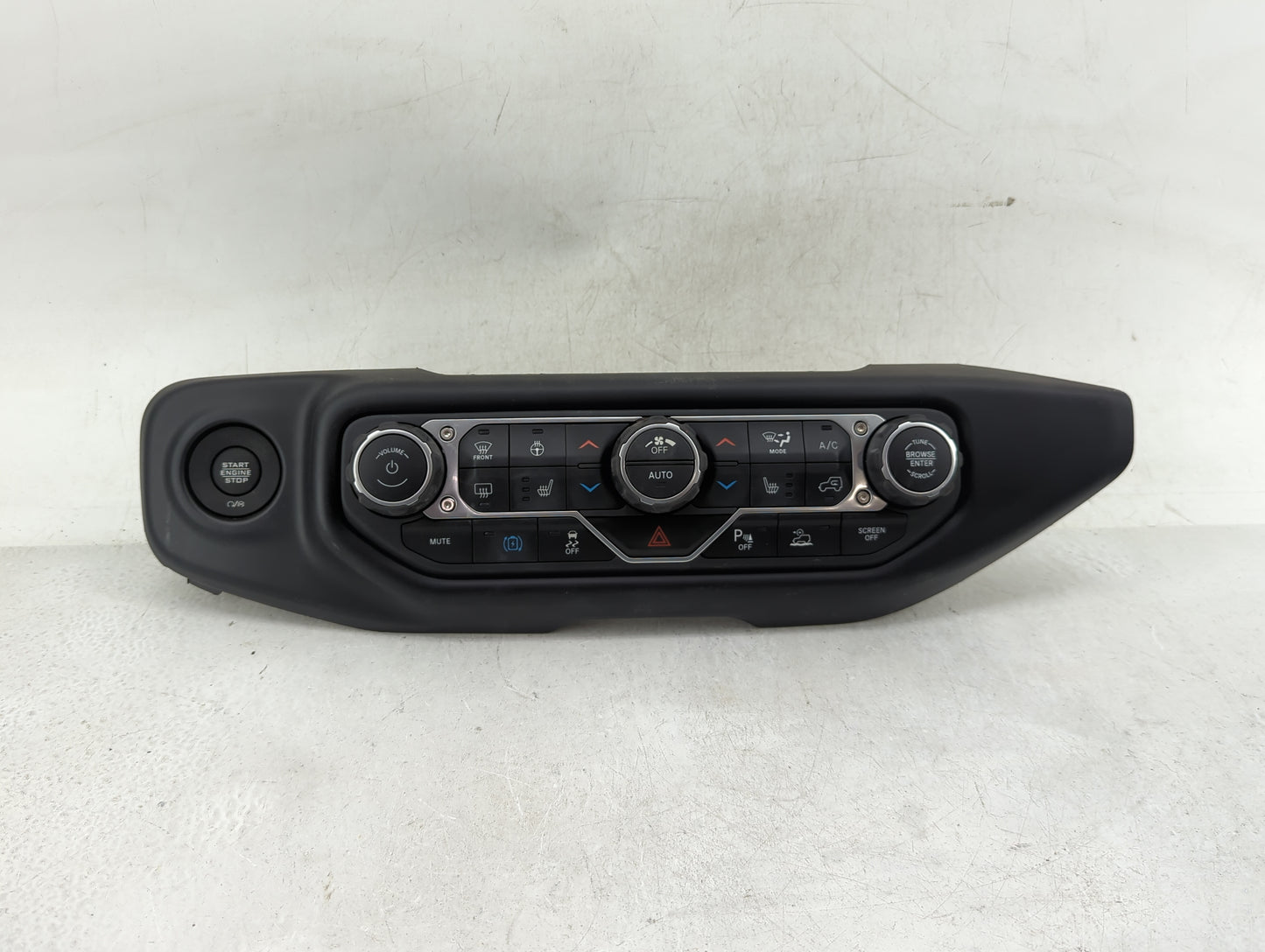 2019-2022 Jeep Wrangler Climate Control Module Temperature AC/Heater Replacement P/N:P6SX94DX9AD Fits Fits 2019 2020 2021 20