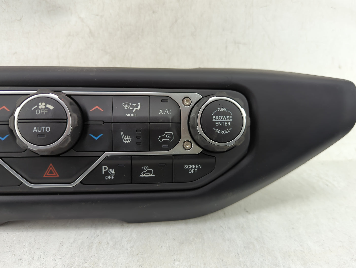 2019-2022 Jeep Wrangler Climate Control Module Temperature AC/Heater Replacement P/N:P6SX94DX9AD Fits Fits 2019 2020 2021 20