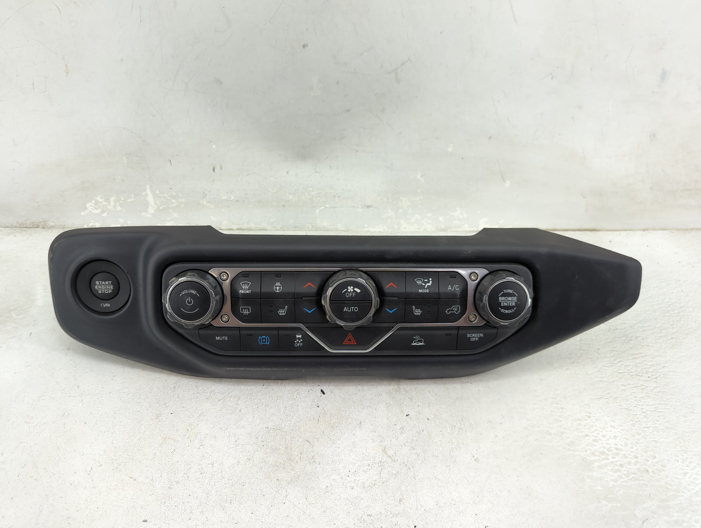 2021-2022 Jeep Wrangler Climate Control Module Temperature AC/Heater Replacement P/N:P6SX95DX9AD T317010900 Fits Fits 2021 2